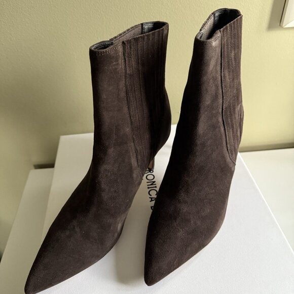 Veronica Beard Lisa 70 Mid-Heel Ankle Boots - Picture 2 of 12
